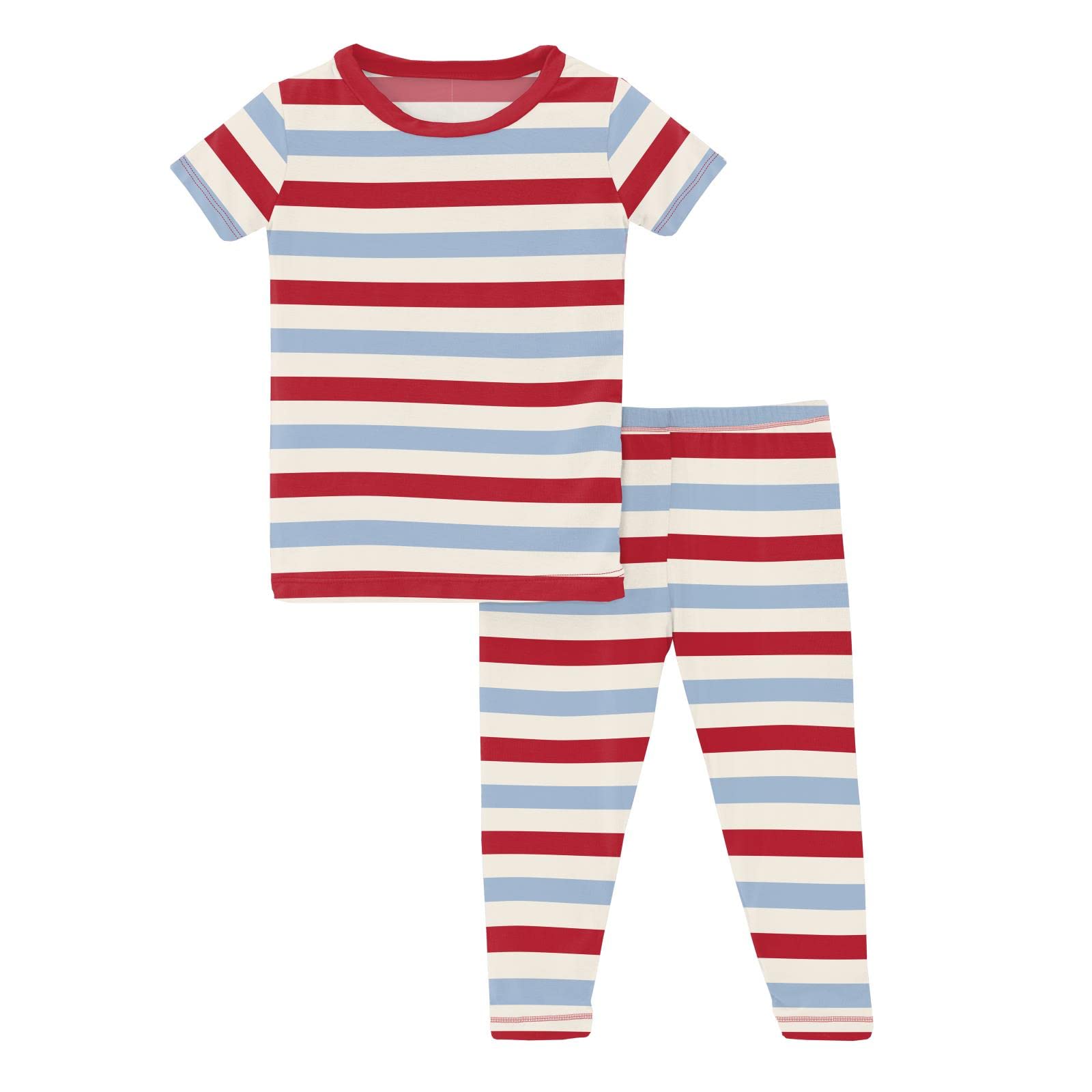 KicKee Pants Happy Birthday Pajama Set - Short Sleeve Baby & Toddler Sleepwear - Cute Birthday Party Outfit for Girls & Boys - Perfect for Birthday Celebrations & Photo Shoots