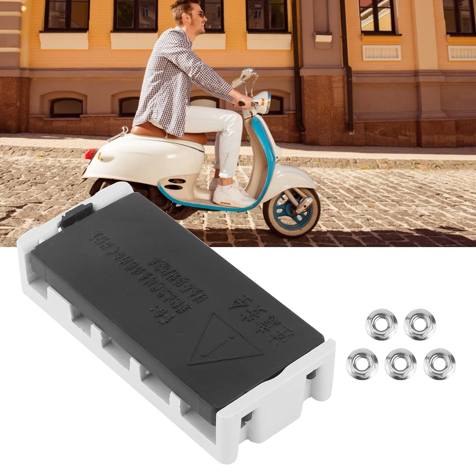 5 Pole Electrical Junction Box - Waterproof Electric Connection Box for Outdoor Wiring, DIY Projects & Home Electrical Installations - Ideal for Garden, Garage & Industrial Use