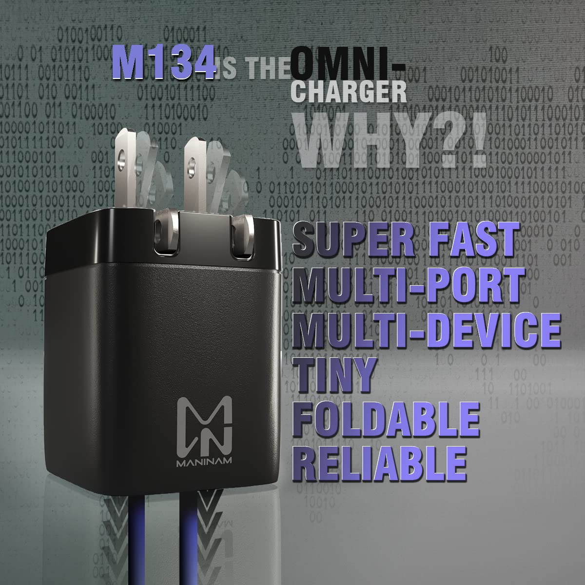 Fast Charging 40W GaN Dual USB C Wall Charger Block - Compact & Foldable Design for iPhone 14 Pro/Pro Max, MacBook Pro/Air, iPad, Samsung Galaxy S22/S21 - Super Fast PPS Charging Technology | Perfect for Travel, Office & Home Use