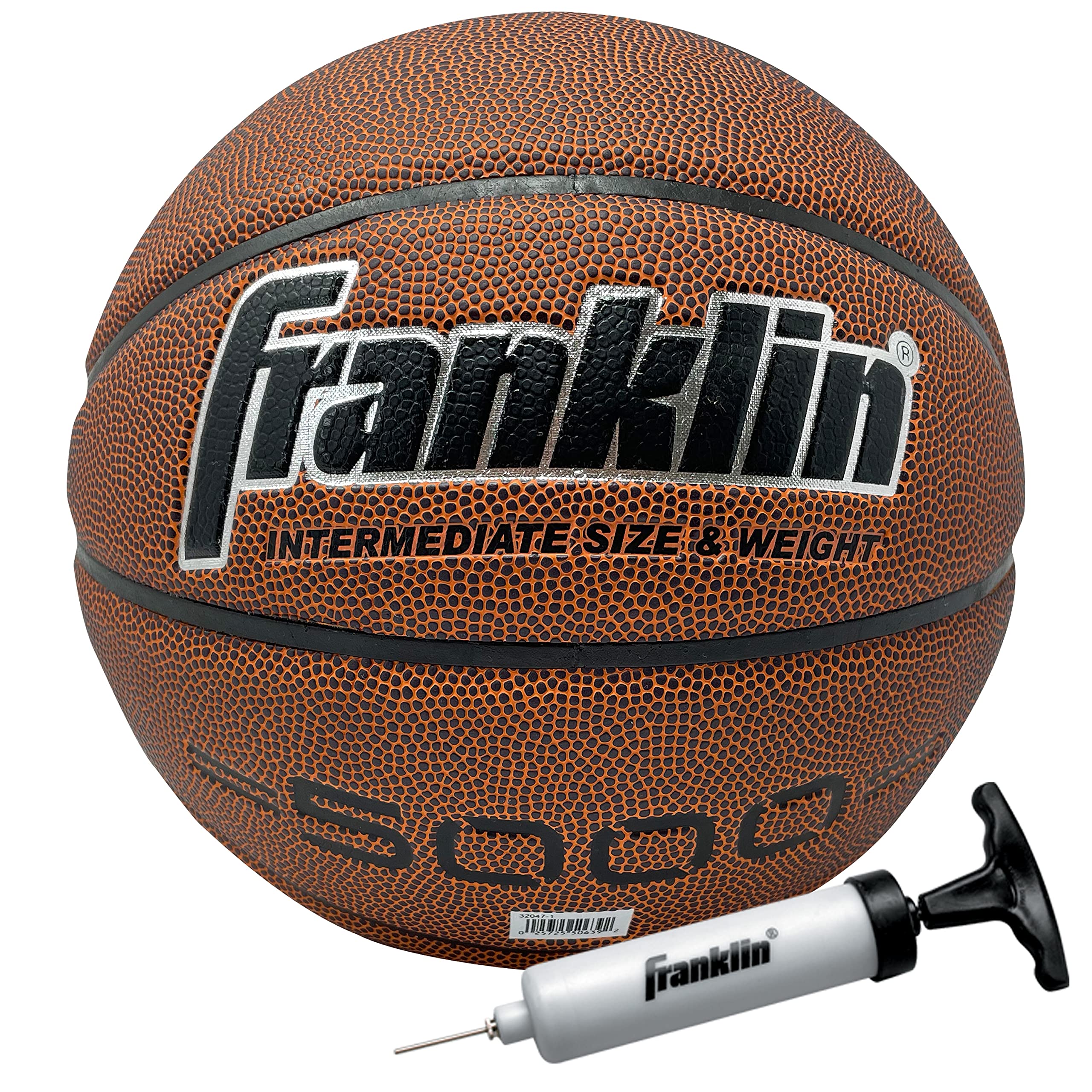 Franklin Sports Indoor Basketball - Official Size & Weight for Home, Gym, or Court - Perfect for Kids & Adults Training & Practice