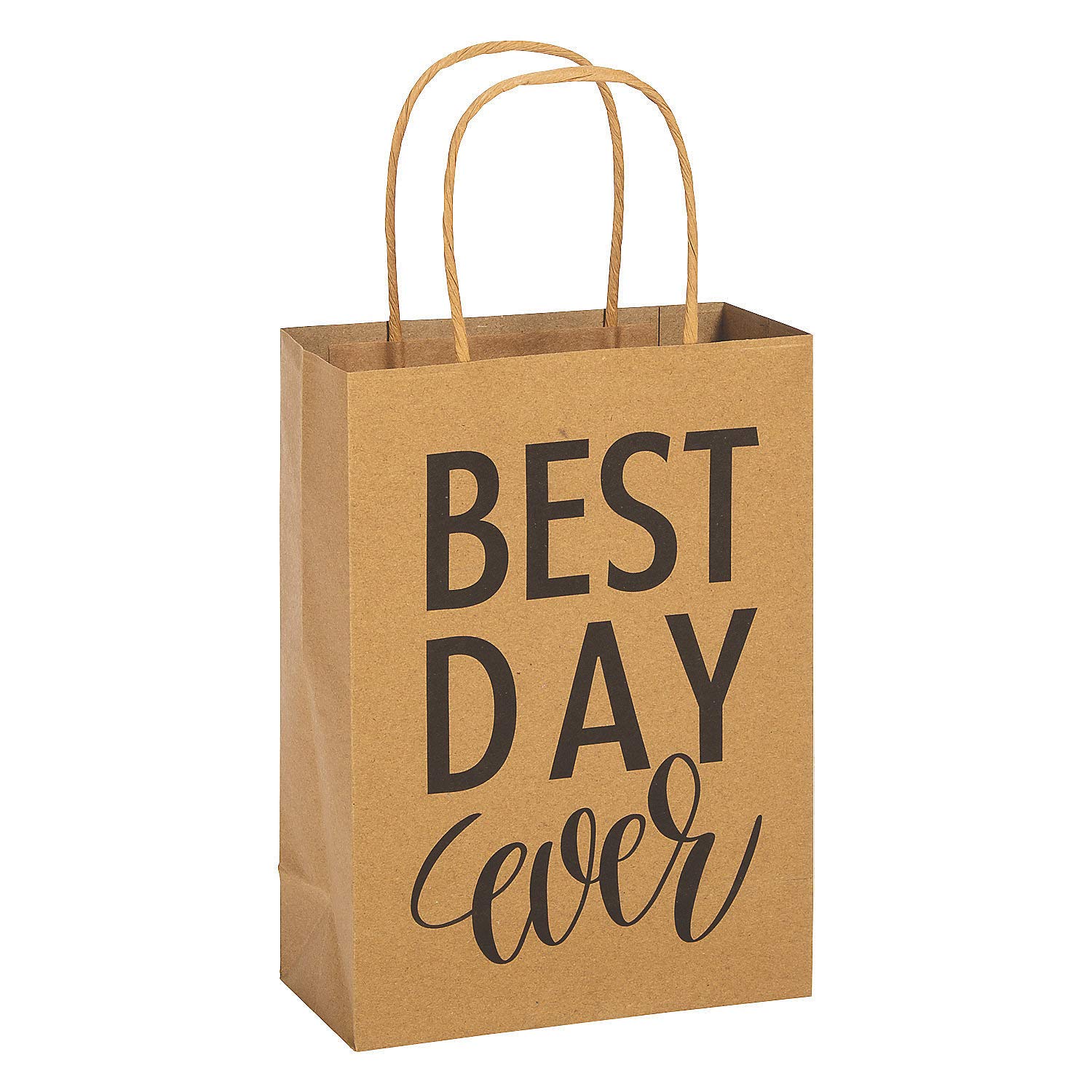 Best Day Ever Gift Bags - 12-Piece Party Favor Set for Birthdays, Celebrations & Special Occasions | Fun Express Party Supplies