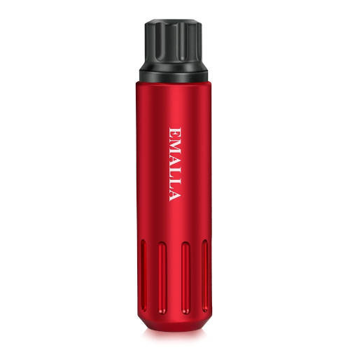Emalla Red Vamp Pen Machine - Professional Tattoo Pen for Artists & Beginners | Perfect for Tattooing, Permanent Makeup & Body Art | Home & Studio Use