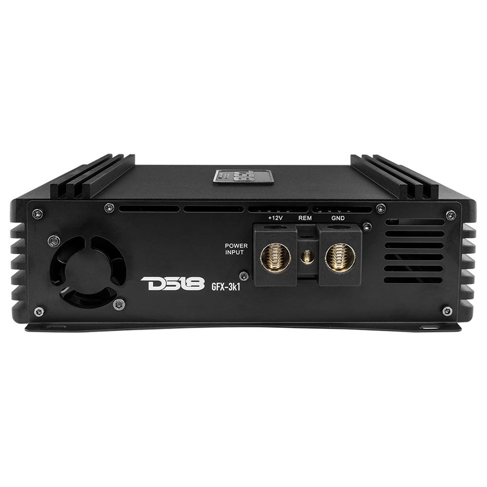 PRO 1 Channel Full Range Class D Amplifier 3000 Watts RMS @ 1 Ohm - High Power Car Audio Amp for Subwoofers & Speakers | Perfect for Car Stereo Systems & Home Theater Setups