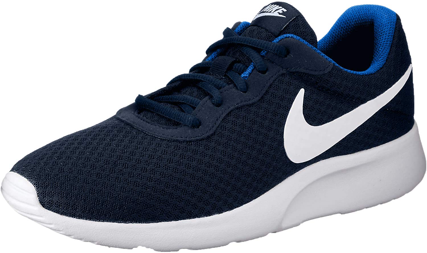 Nike Men's Tanjun Sneakers - Breathable Textile Uppers & Lightweight Cushioning for Running, Walking & Everyday Comfort | Athletic Casual Shoes for Men