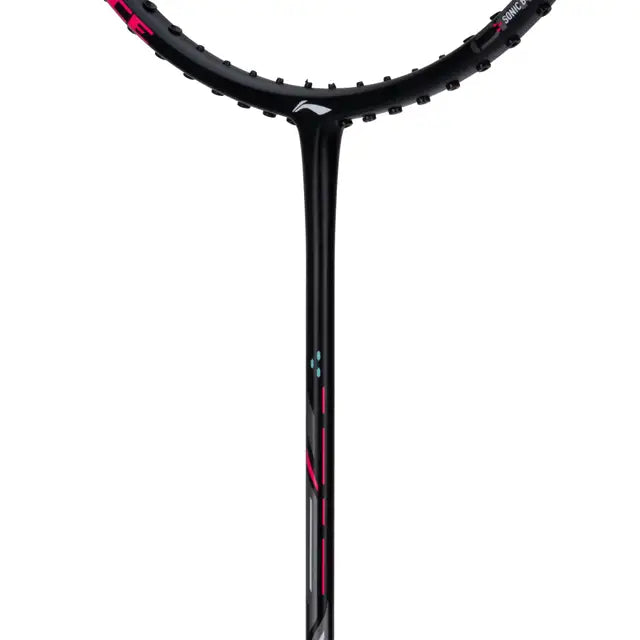 Li Ning Axforce Cannon Black Badminton Racket Unstrung - Professional Carbon Fiber Badminton Racket for Advanced Players | Perfect for Tournaments & Training | Made in China