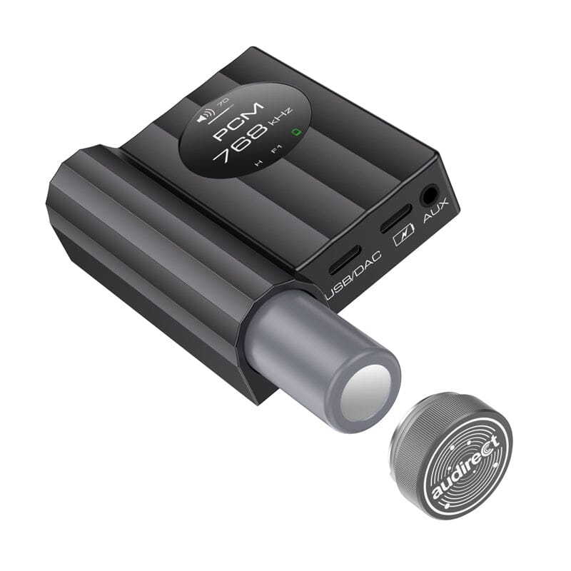 AUDIRECT Team 1 MegaSafe Version ES9281AC PRO Magnetic Portable DAC/AMP - High Resolution Audio Amplifier for iPhone, Android & Laptop - Perfect for Music Lovers, Gaming & Studio Recording