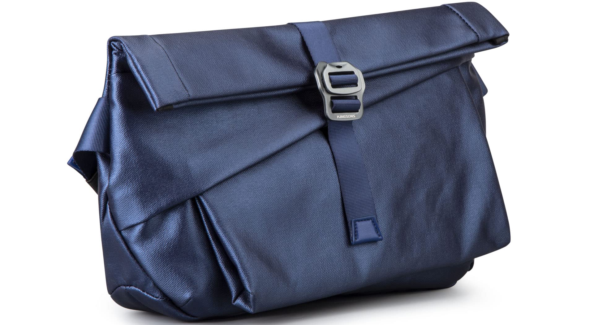 Men's Crossbody Sling Bag - Waterproof Chest Pack for Travel, Hiking, Cycling & Work | Lightweight Daypack with Multiple Pockets | Perfect for Outdoor Adventures, Commuting & Daily Use (Blue)
