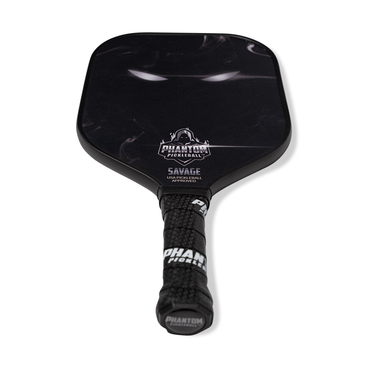 Phantom Savage Pickleball Paddle - Premium Carbon Fiber Pickleball Racket with Comfort Grip | Perfect for Indoor & Outdoor Court Games, Tournaments & Recreational Play