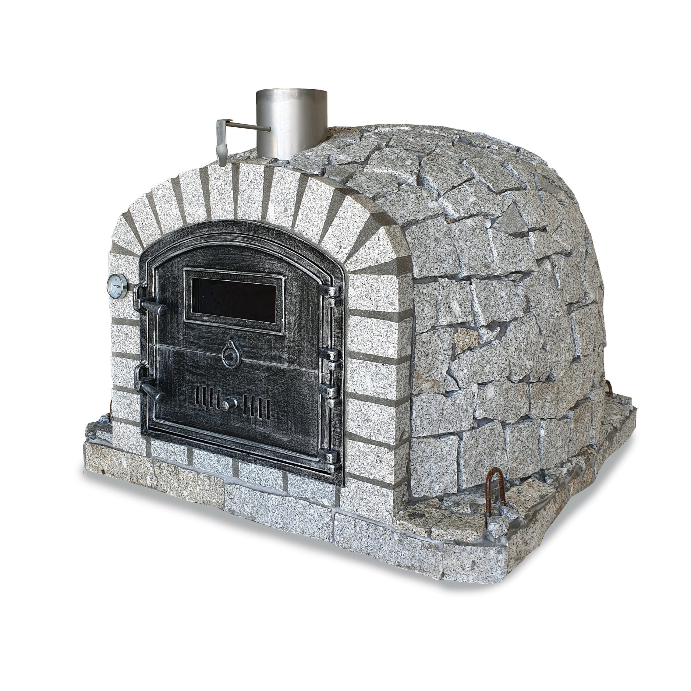 Premium Lisboa Azul Outdoor Pizza Oven - New Model for Authentic Wood-Fired Pizza | Perfect for Backyard Parties, Camping & Italian Cooking