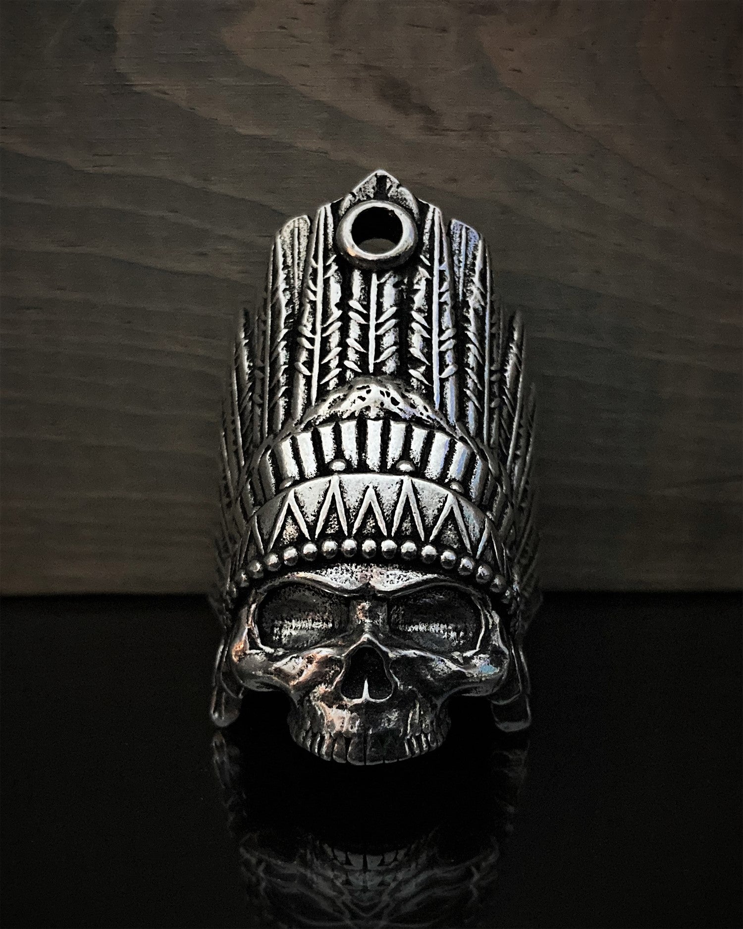 Indian Skull Bell - Handmade Brass Decorative Bell for Home Decor, Yoga Meditation, and Spiritual Rituals | Unique Gift Idea for Halloween, Boho & Gothic Style Lovers