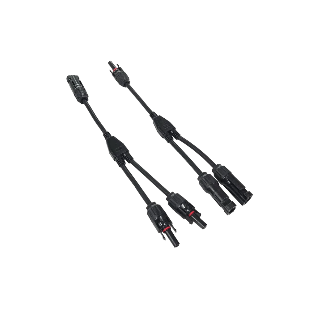 EcoFlow Solar Parallel Connection Cable - High Efficiency Solar Panel Connector for Off-Grid Power | Perfect for RV, Camping & Emergency Backup