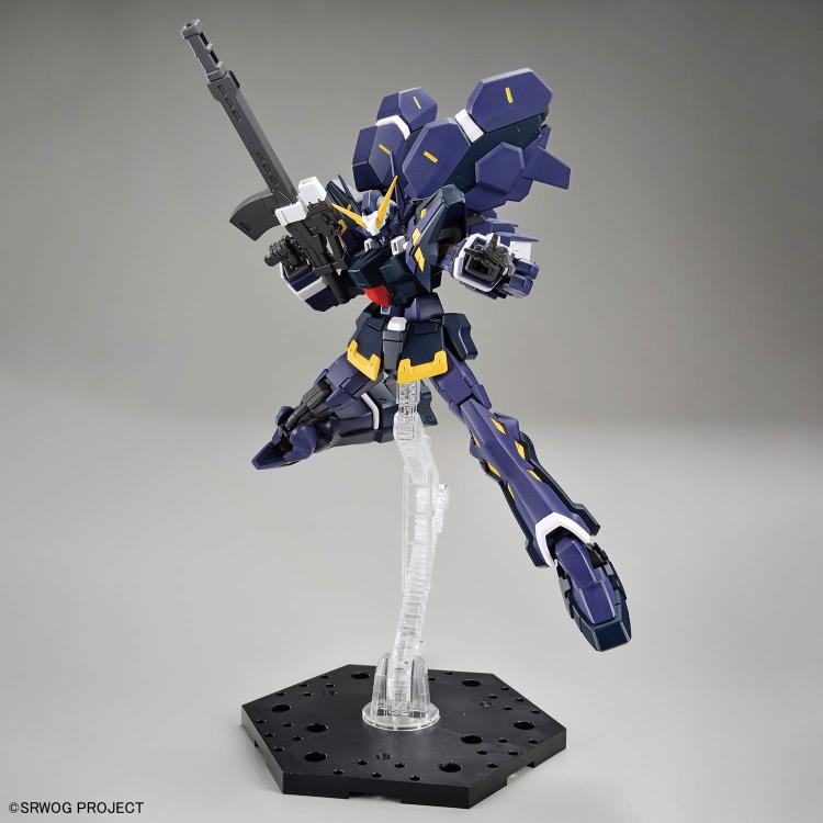 Bandai Super Robot Wars HG Huckebein Mk III Model Kit - 1/144 Scale Action Figure for Collectors & Hobbyists - Perfect for Display, Custom Painting & Anime Fans