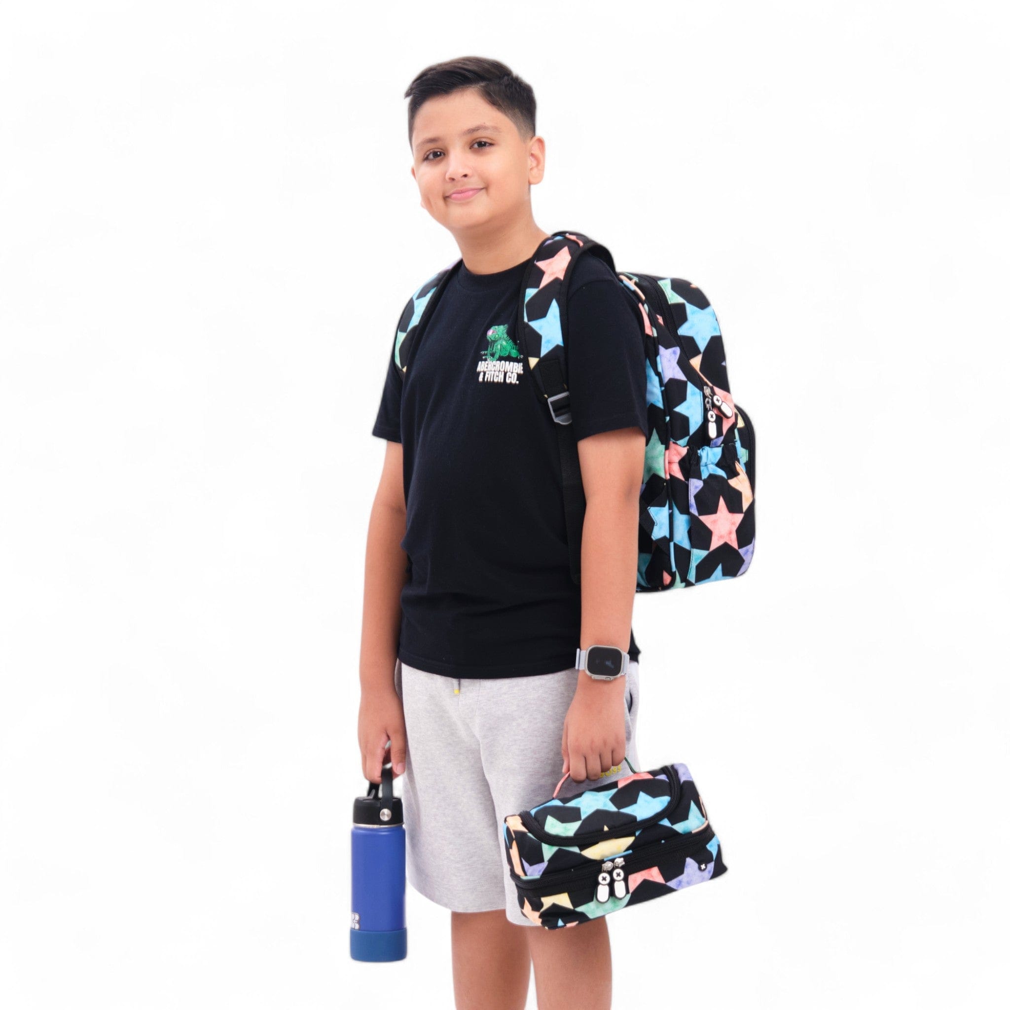 All Stars Large Backpack for School, Travel & Work - Durable Laptop Backpack with USB Charging Port, Water Resistant College Backpack for Men & Women - Perfect for Commuting, Hiking & Daily Use