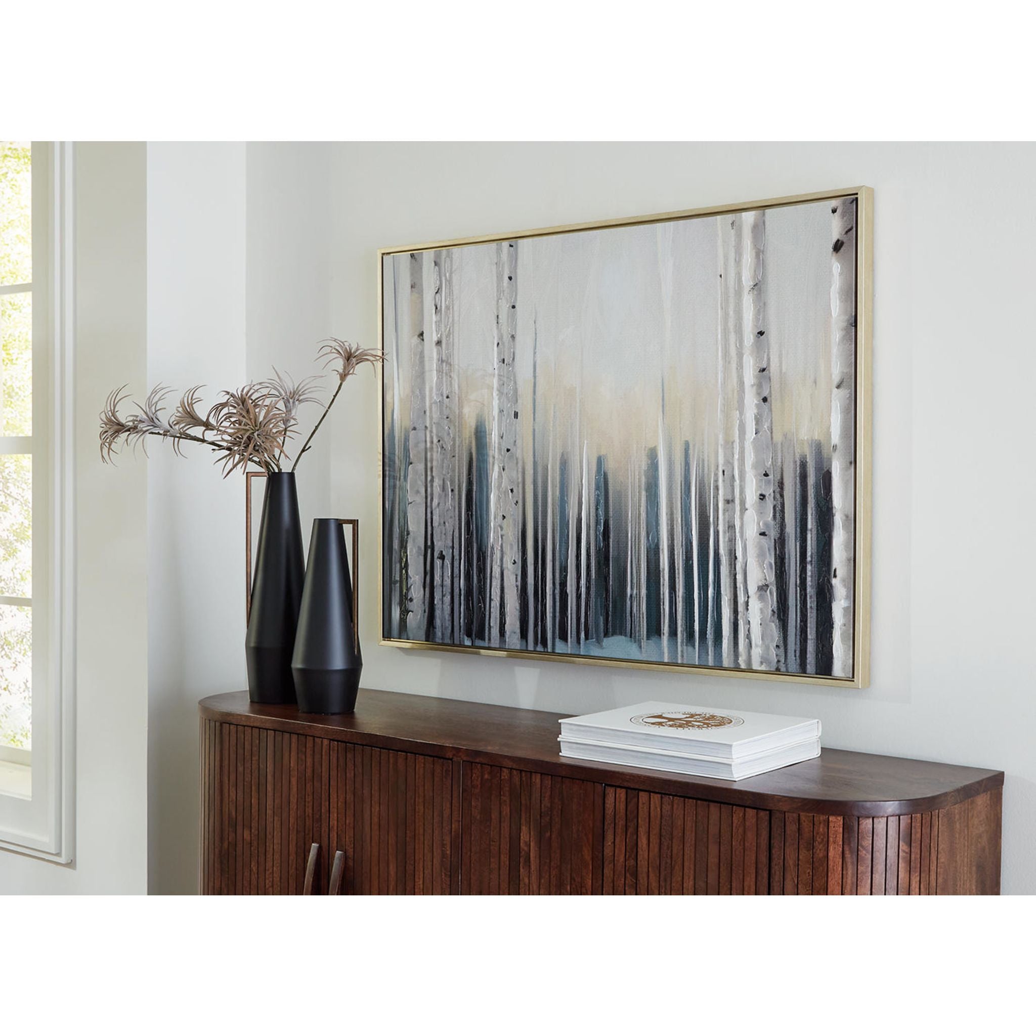 Baabell Wall Art 48x36 Inches - Modern Canvas Painting for Living Room, Bedroom & Office Decor | Large Abstract Artwork for Home & Office Spaces