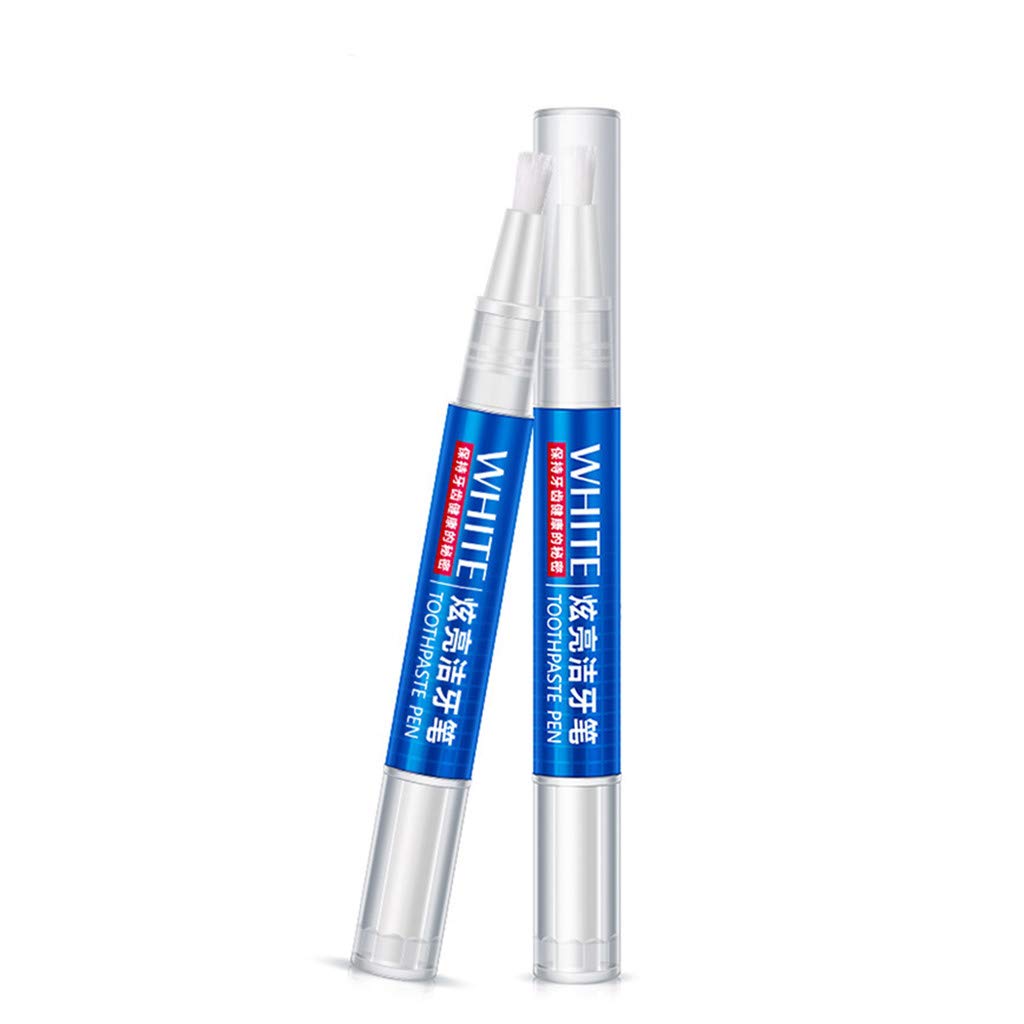 Teeth Whitening Pen with Gel - Stain Remover & Intensive Cleaning for Brighter Smile - Mint Flavor (1 Pack) - Perfect for Travel, Home Use & Quick Touch-Ups
