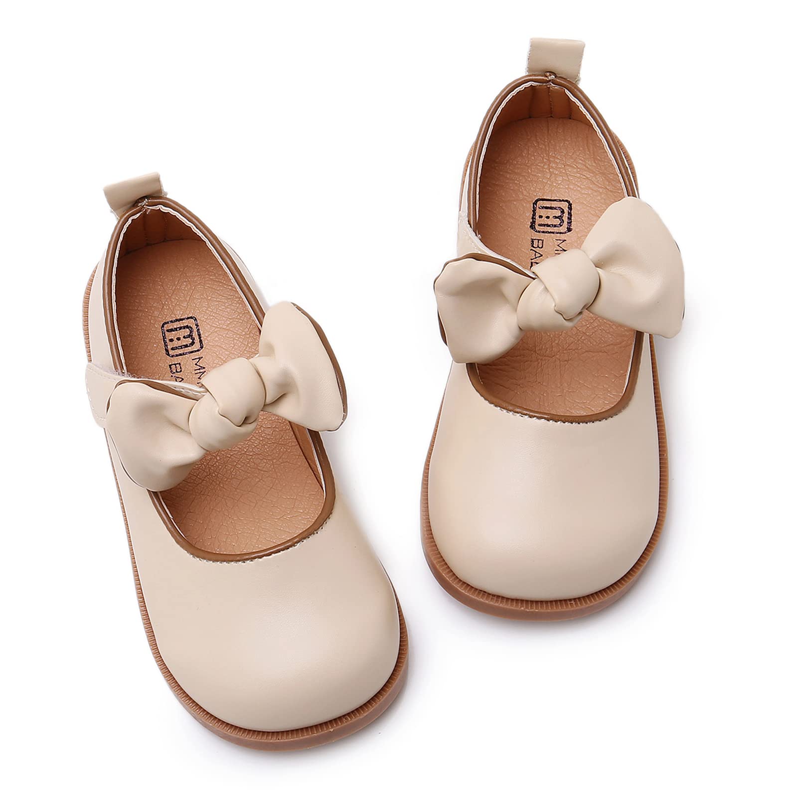 RVROVIC Mary Jane Flats for Toddler Girls - Ballet Princess Dress Shoes for School, Birthday Party & Special Occasions | Comfortable & Stylish Toddler Shoes
