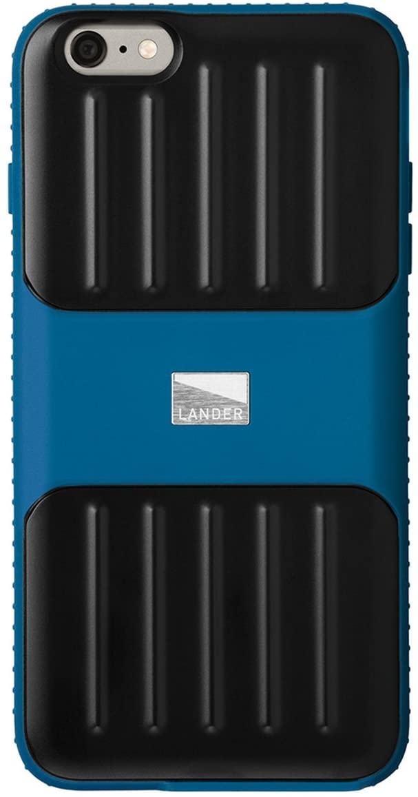 Lander Powell Blue Protective Case for iPhone 6/6s - Slim Fit Shockproof Cover with Premium Protection | Perfect for Everyday Use, Travel & Outdoor Activities