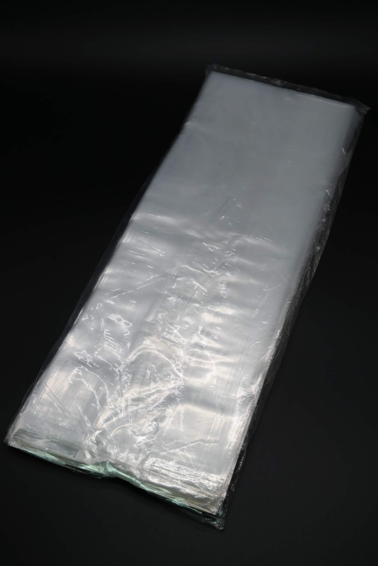 Tripact LDPE Clear Poly Bags Gusseted Bags - 5