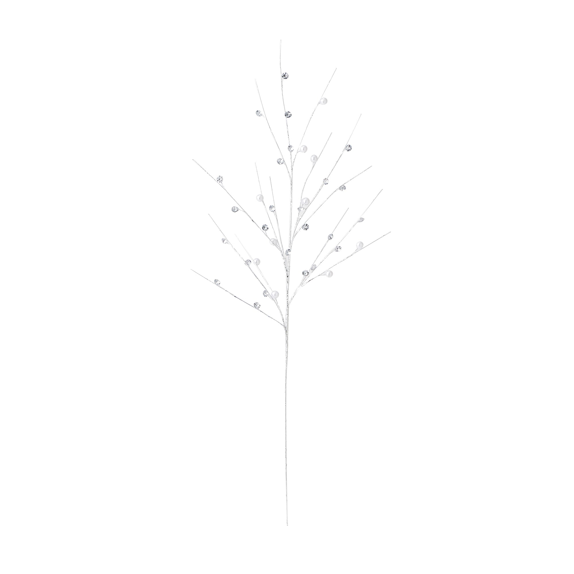 Artificial Pearl Leaf Silver Plants - Elegant Home & Office Decor for Indoor Greenery