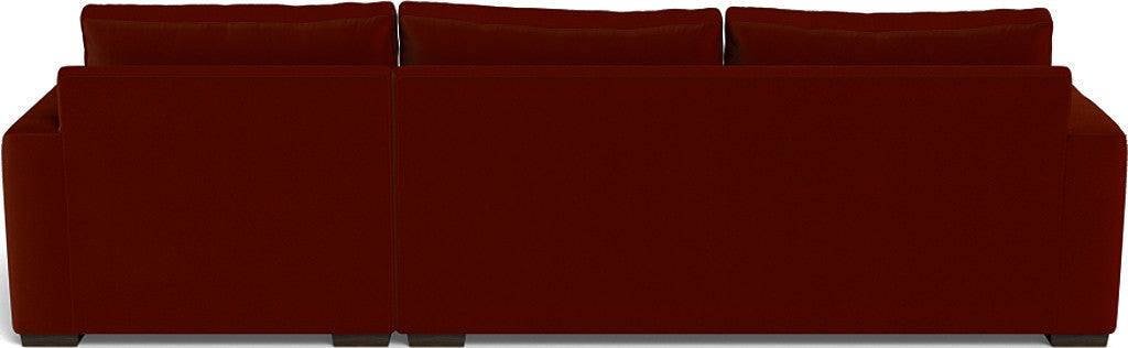 Modern Mesa 123 Right Chaise Sectional Sofa - Comfortable L-Shaped Couch for Living Room, Family Room & Lounge Areas