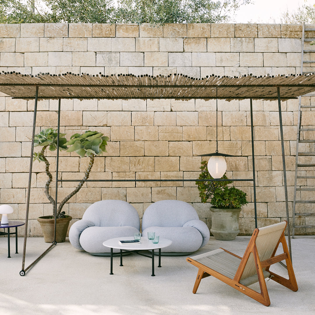 Carmel Outdoor Coffee Table - Weather-Resistant Patio Furniture for Garden, Poolside & Backyard Relaxation