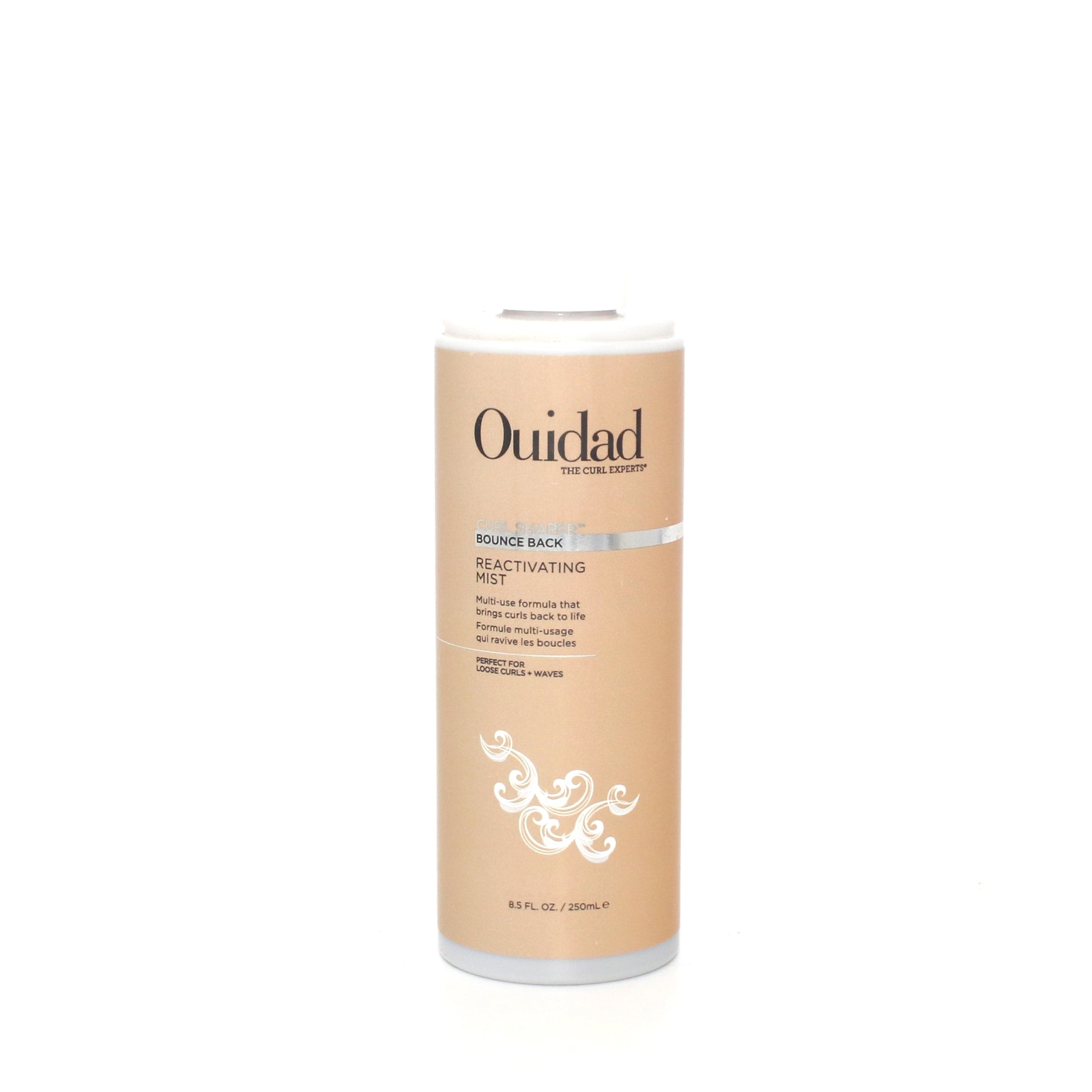 Ouidad Curl Shaper Bounce Back Reactivating Mist 8.5 oz - Hydrating Curl Refresher Spray for Wavy & Curly Hair - Perfect for Daily Use & On-The-Go Styling