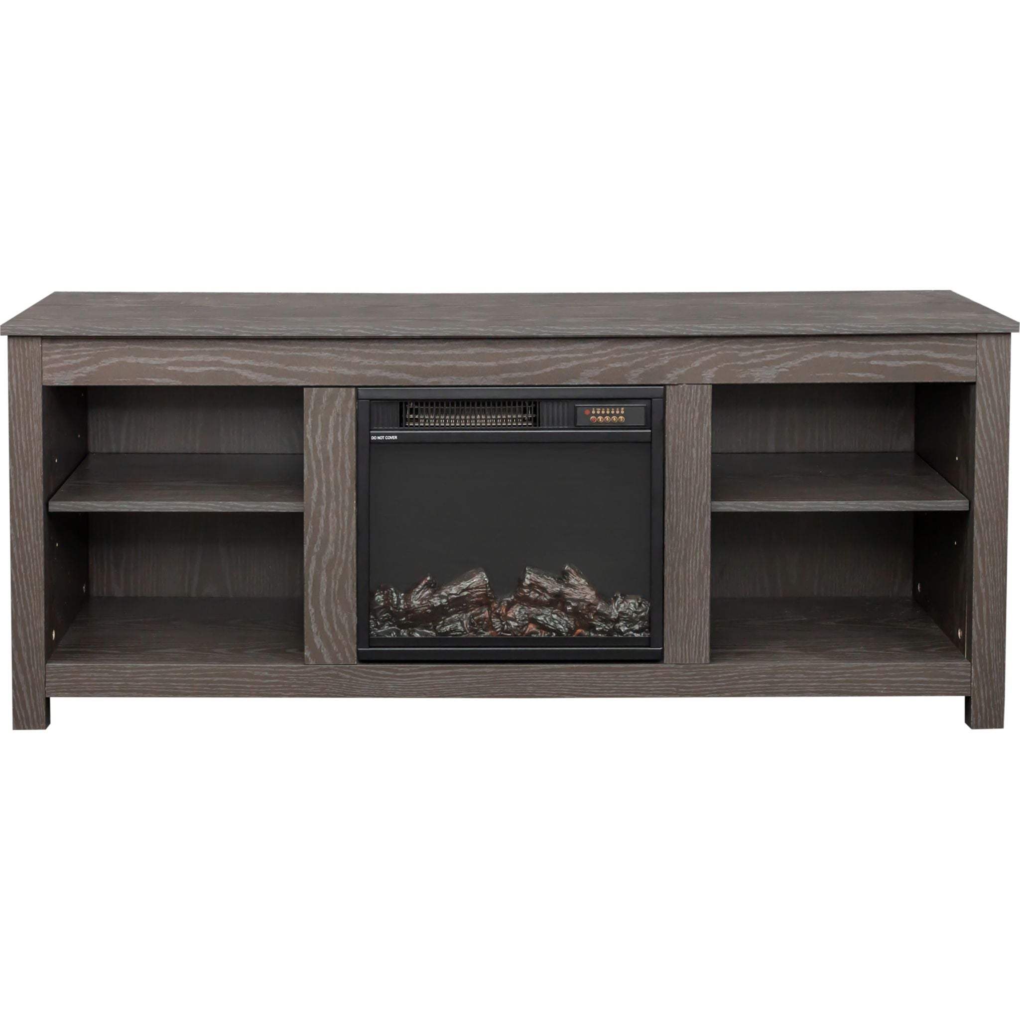 Modern Brenna TV Stand with Electric Fireplace - Stylish Entertainment Center for Living Room, Bedroom & Home Theater - Perfect for Cozy Winter Nights & Home Decor