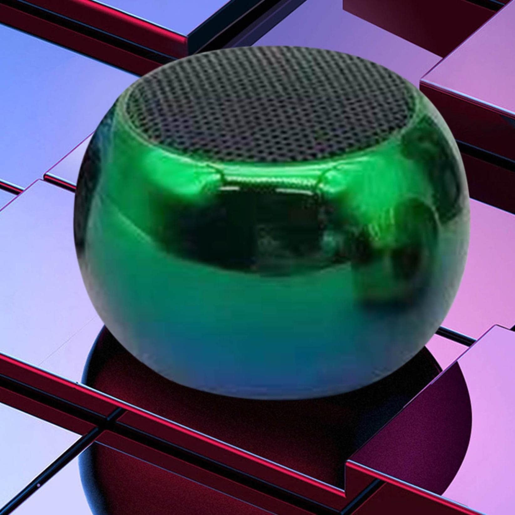 Portable Bluetooth Speaker with Bass HD Stereo Sound - Wireless Waterproof Speaker for Home, Outdoor, Travel, Beach & Party (Green)