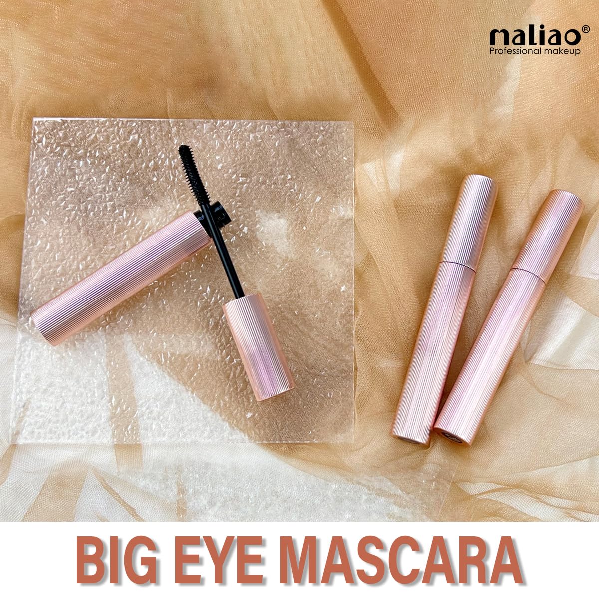 Maliao HD Dense Waterproof Mascara - Long Lasting Volumizing & Lengthening Mascara for Dramatic Lashes | Perfect for Daytime Wear, Night Out & Special Occasions
