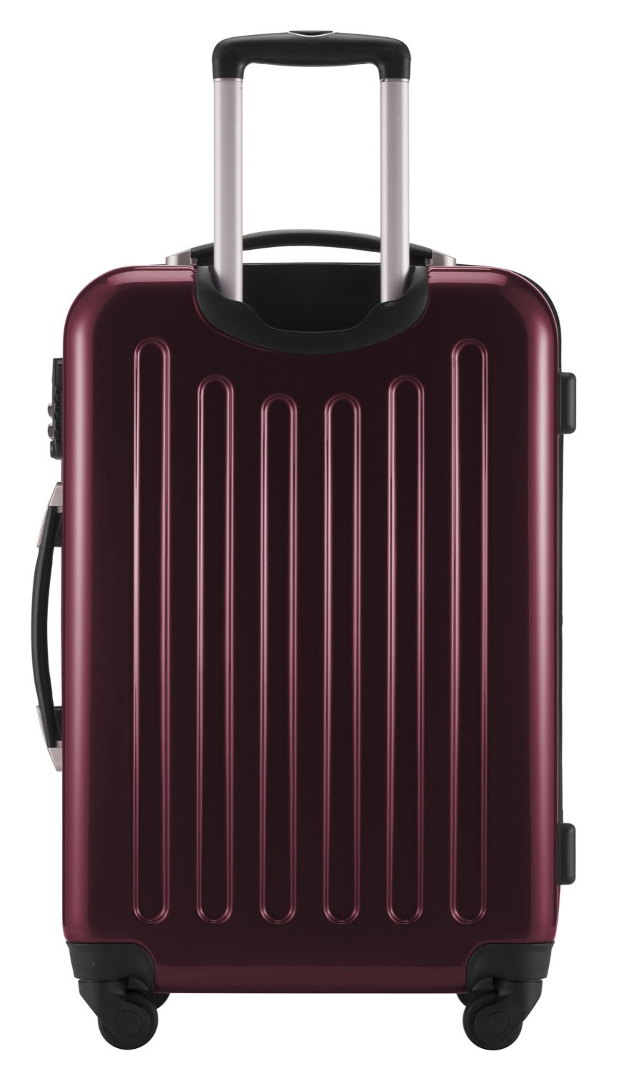 Premium Hauptstadtkoffer 3-Piece Luggage Set - Durable Burgundy Spinner Suitcase for Travel with TSA Lock | Business Trips & Family Vacations