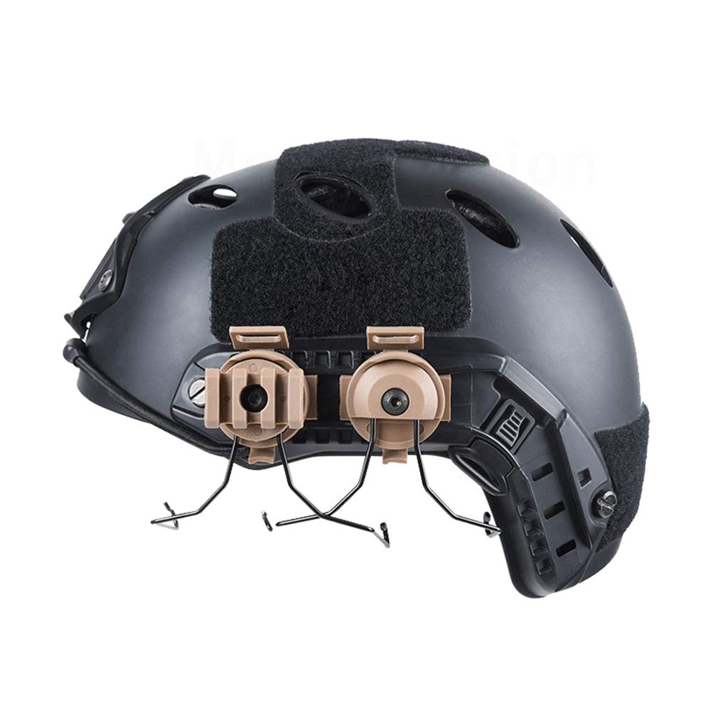 Tactical Helmet Adapter Version 1 for Sordin Headset M300 - Lightweight Helmet Mount Accessory for Military, Shooting & Outdoor Activities