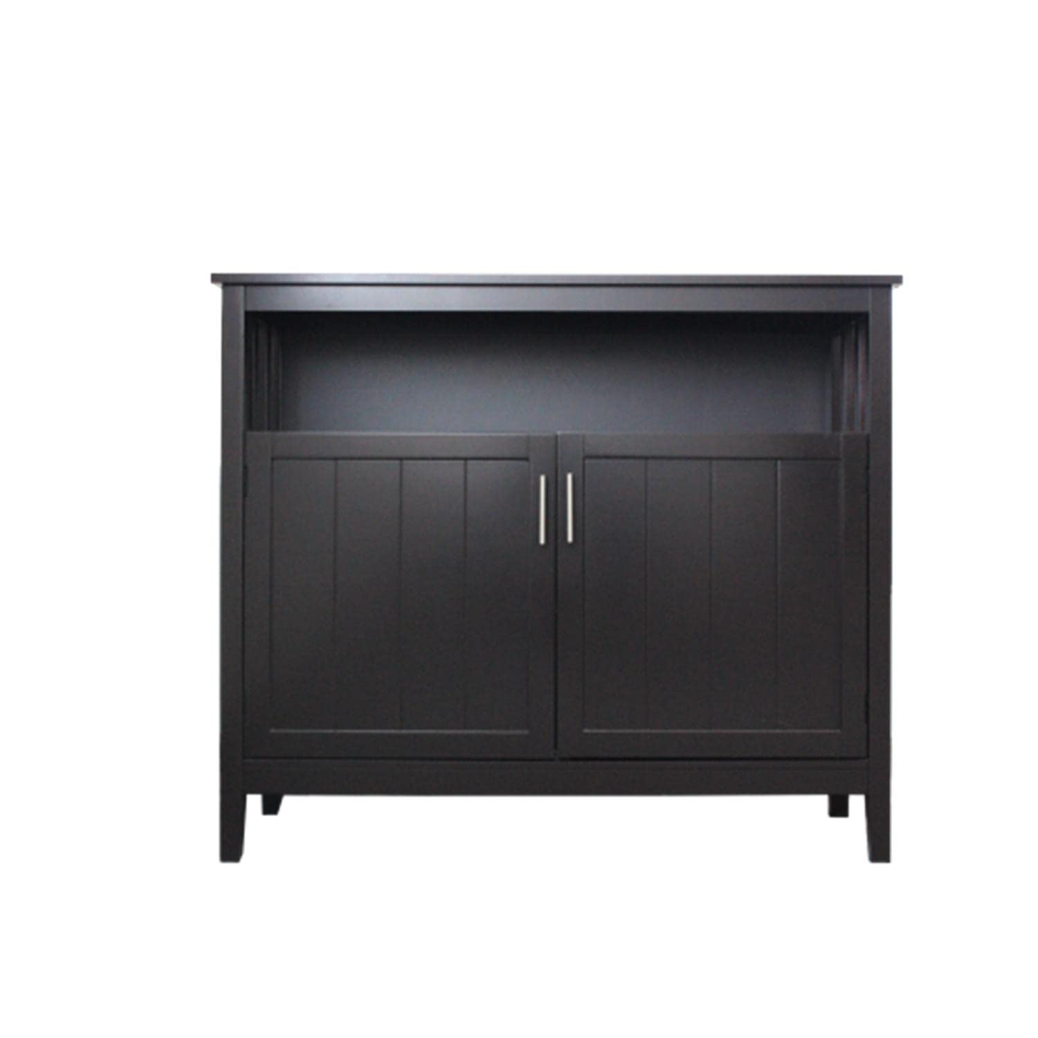 Modern Kitchen Cabinet with Storage - Sideboard Buffet Server Cupboard, 2-Door Cabinet Console Table with Shelves | Perfect for Dining Room Storage, Kitchen Organization & Buffet Serving