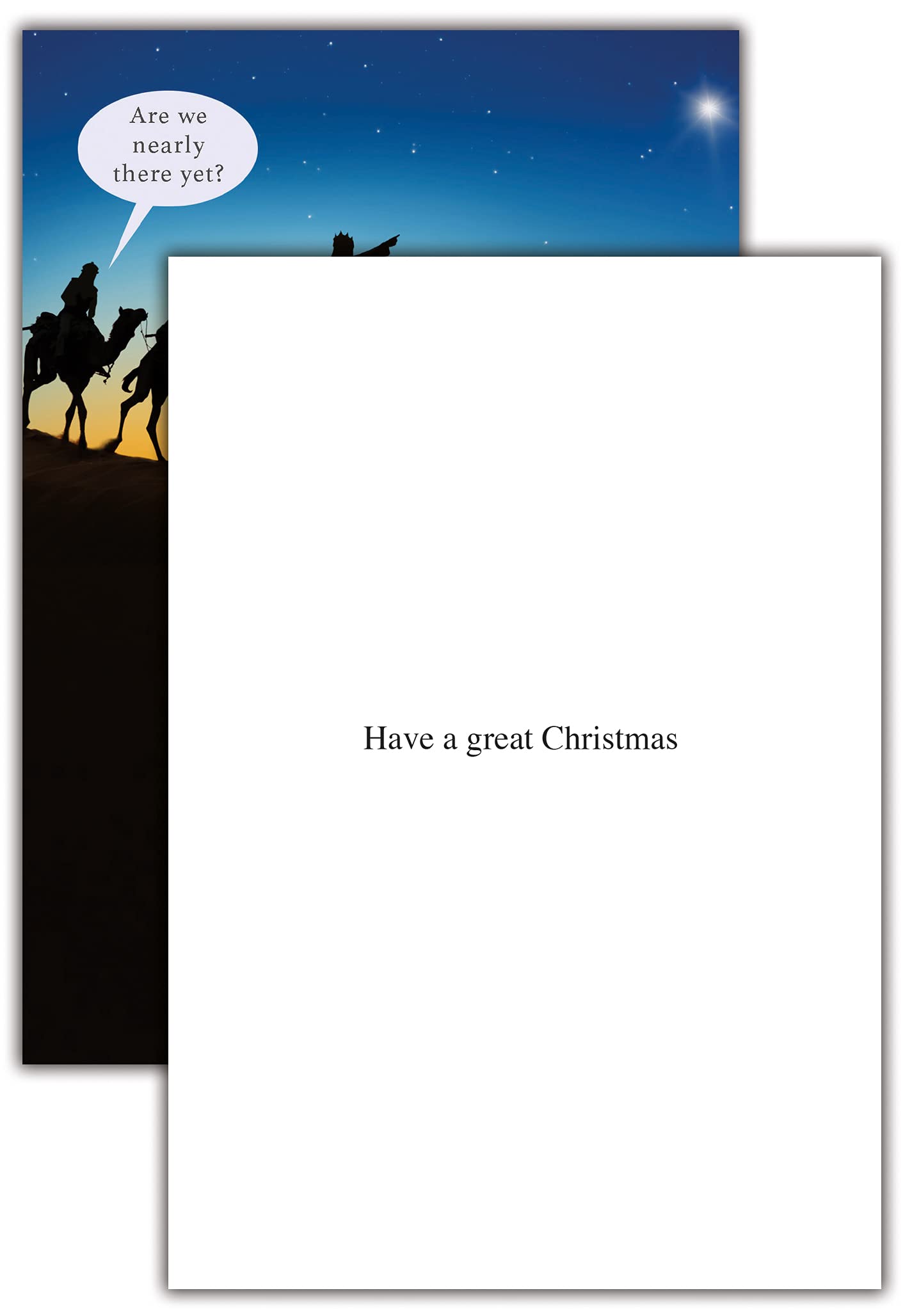 Funny Christmas Cards Multi-Pack - 10 Rude & Festive Holiday Greeting Cards with 2 Unique Designs | Perfect for Office Parties, Family Gifts & Naughty Holiday Humor