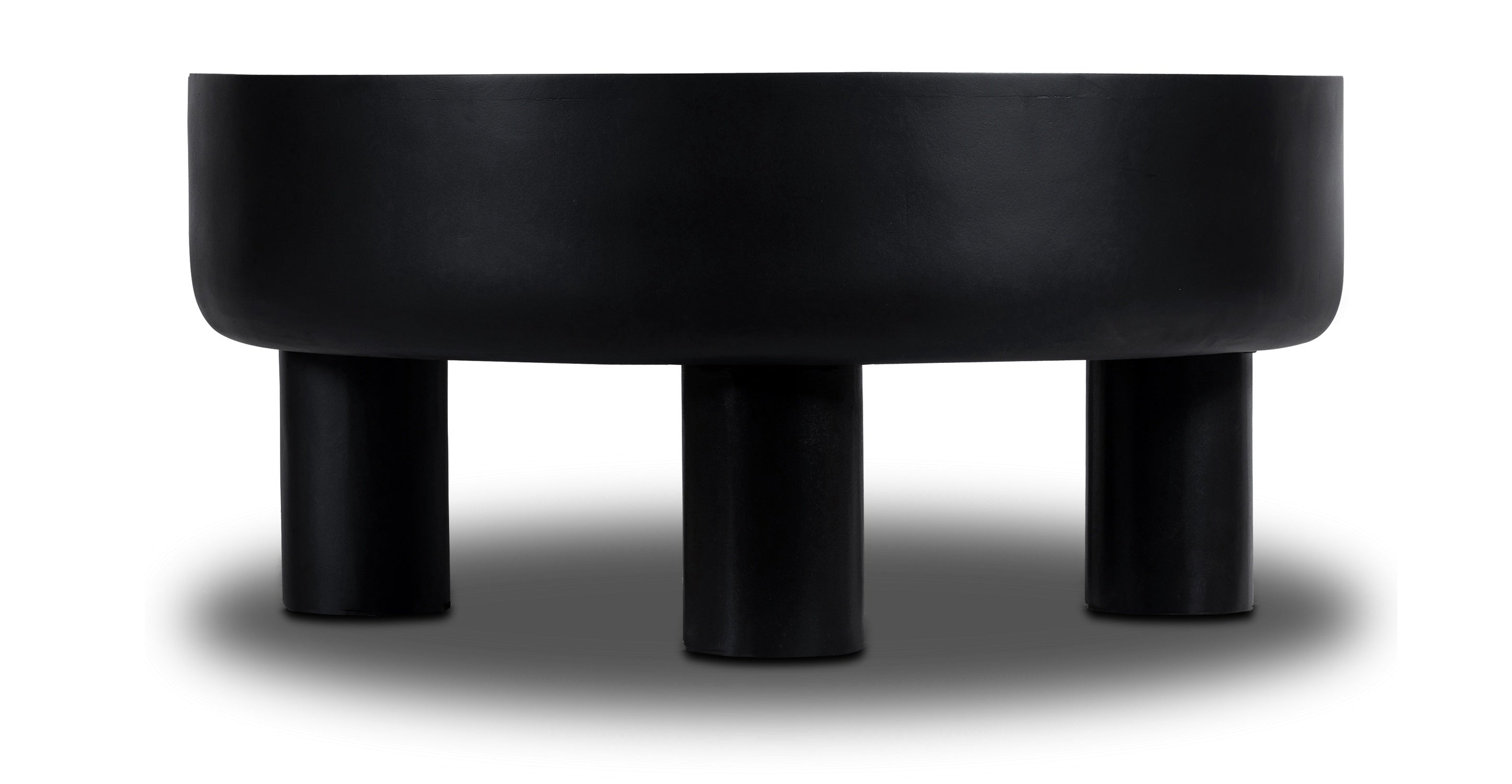 Modern Coffee Table for Living Room - Solid Wood Mid-Century Design with Storage Shelf - Perfect for Small Spaces, Apartments, and Home Decor