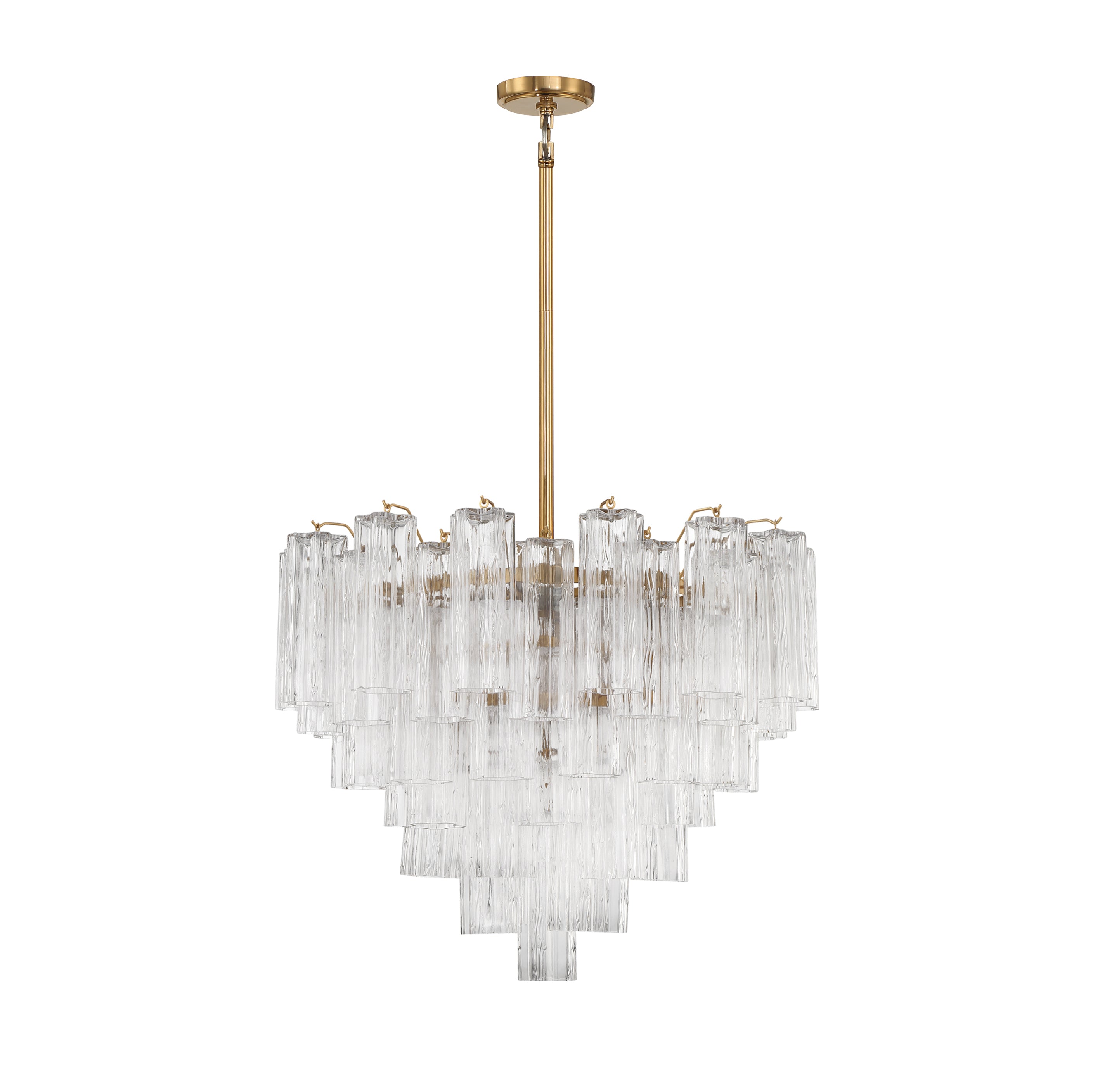 Tronchi Chandelier - Modern Crystal Ceiling Light Fixture for Dining Room, Living Room & Bedroom | Elegant Lighting for Home Decor & Interior Design