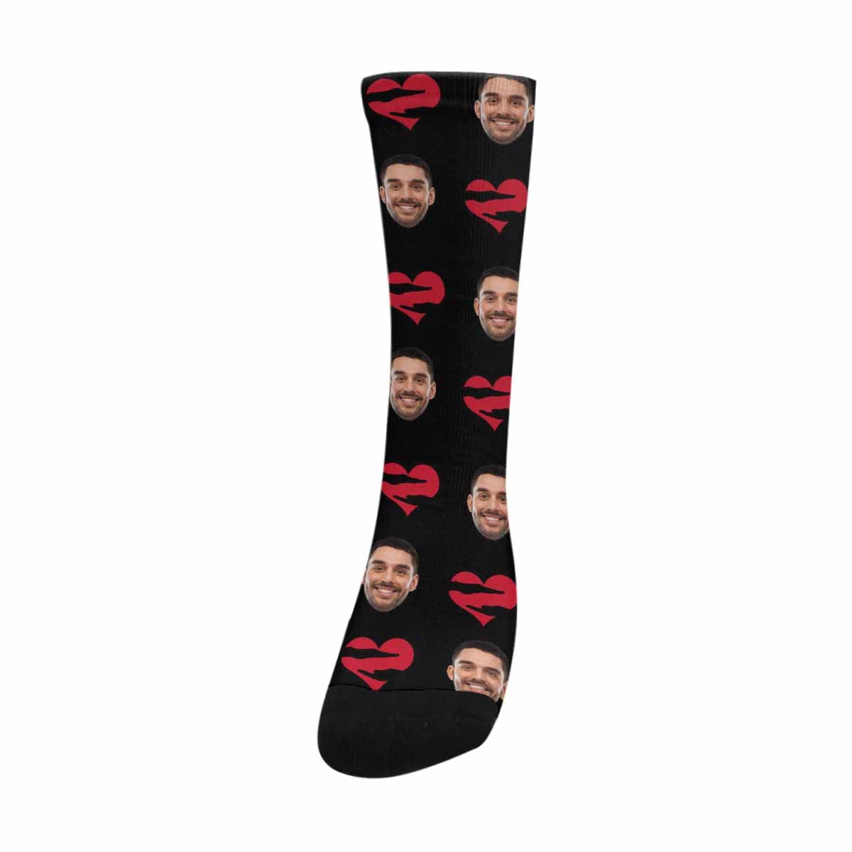 Custom Photo Socks - Personalized Funny Face Print Crew Socks for Men & Women | Soft Casual Comfortable Socks | Unique Gift Idea for Birthday, Anniversary & Couples | Great for Gifts, Parties & Everyday Wear