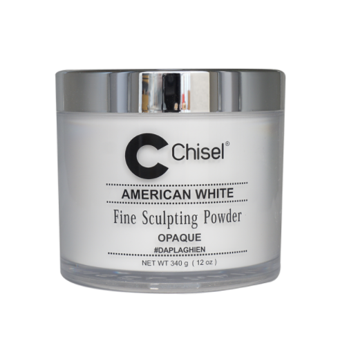 Professional Chisel Acrylic Powder - American White for Nail Art | High-Quality Acrylic Nail Extension Kit for Salon & DIY Manicures at Home