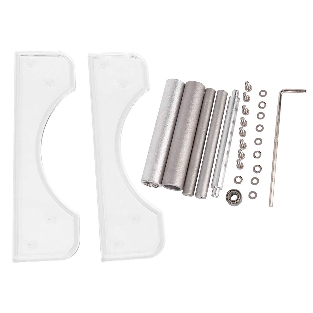 3D Printer Filament Holder - Clear PLA/ABS Spool Rack with Wire Frame for Organized Storage | Perfect for 3D Printing Workspace & Filament Management