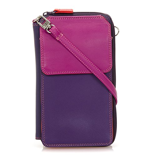 mywalit Multi-Color Crossbody Purse with Adjustable Shoulder Strap - 16 Card Slots, Phone Pocket & Coin Compartment | Perfect for Travel, Shopping & Everyday Use