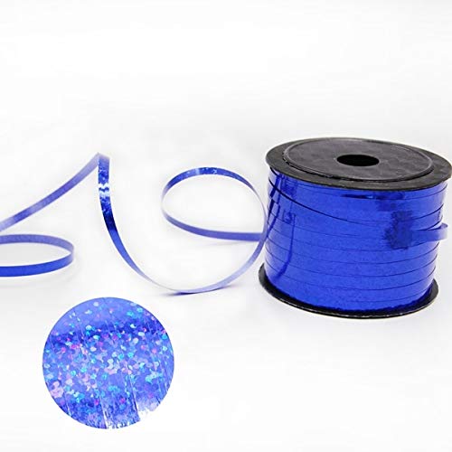 100 Yard Colorful Balloon Ribbon for Happy Birthday Party Decorations - Wedding, Christmas & Event Balloon Accessories Supplies (Blue) - Perfect for Birthday Parties, Baby Showers & Wedding Decorations