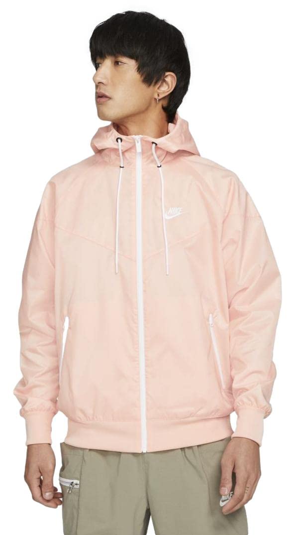 Nike Men's Lightweight Waterproof Jacket - Windproof Running Hoodie for Outdoor Sports & Hiking | Perfect for Jogging, Travel & Casual Wear