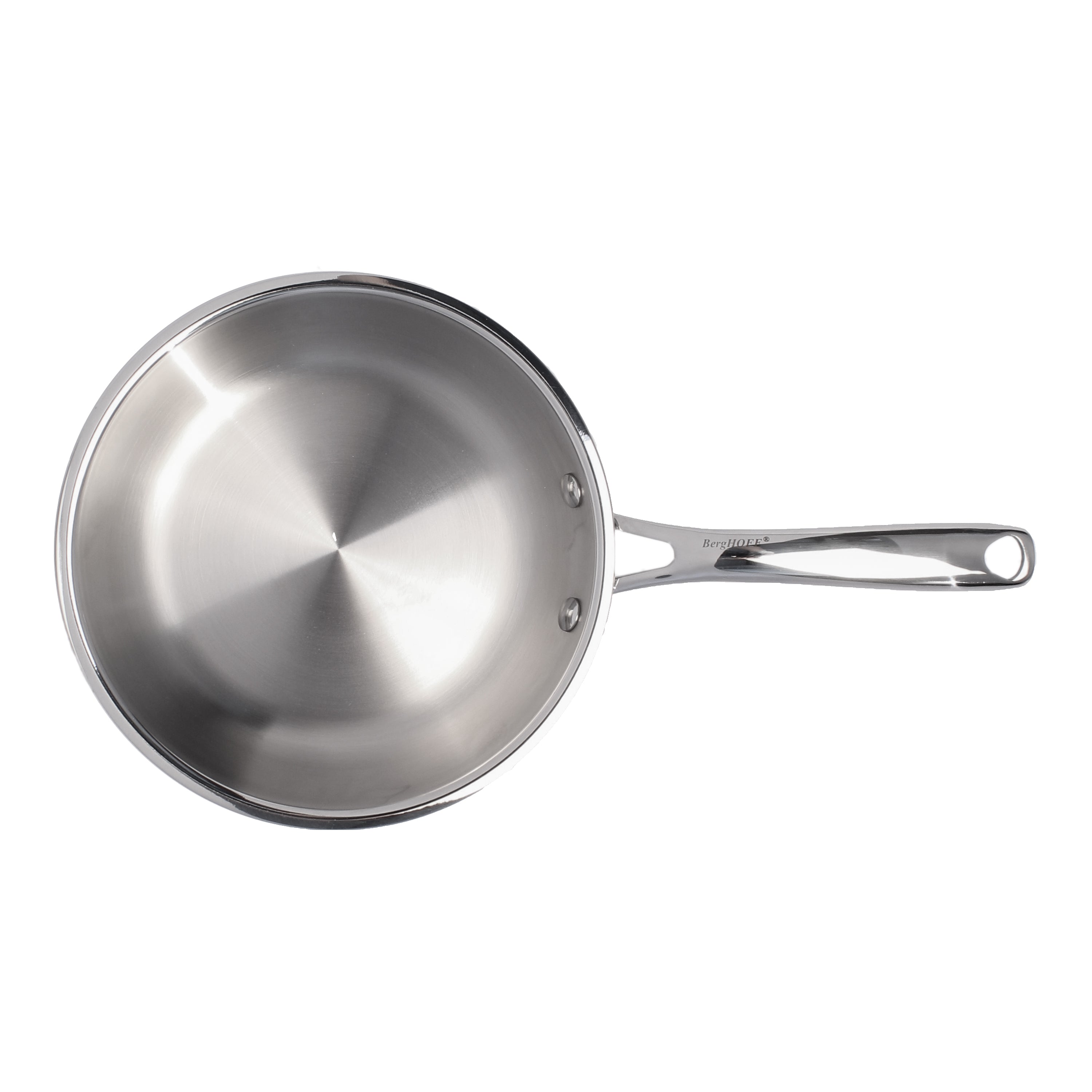 BergHOFF Professional 2-Piece Tri-Ply 18/10 Stainless Steel Cookware Set - 8