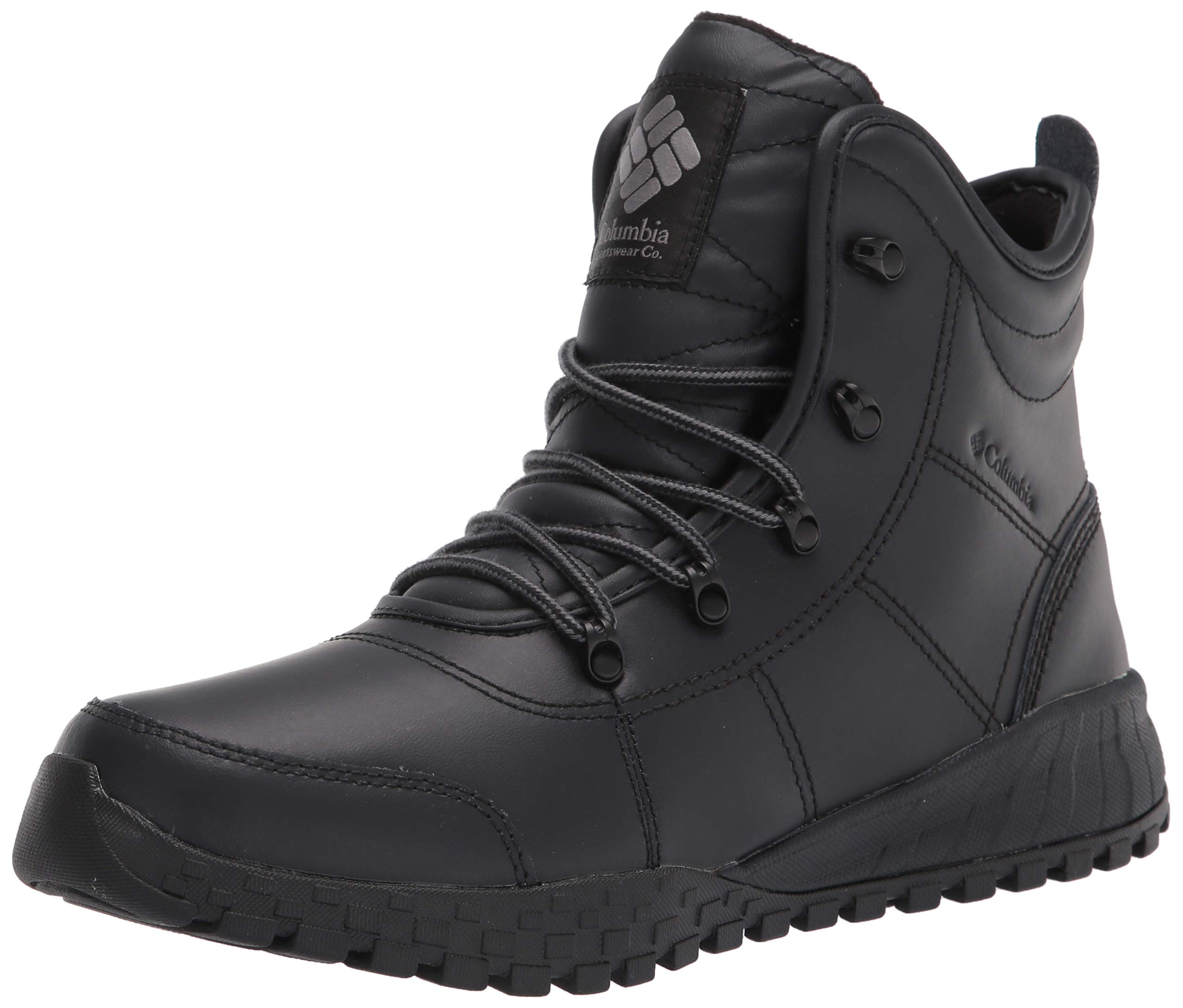 Columbia Men's Fairbanks Omni-Heat Waterproof Hiking Shoes - Lightweight & Insulated Winter Boots for Outdoor Trekking, Camping & Snow Adventures