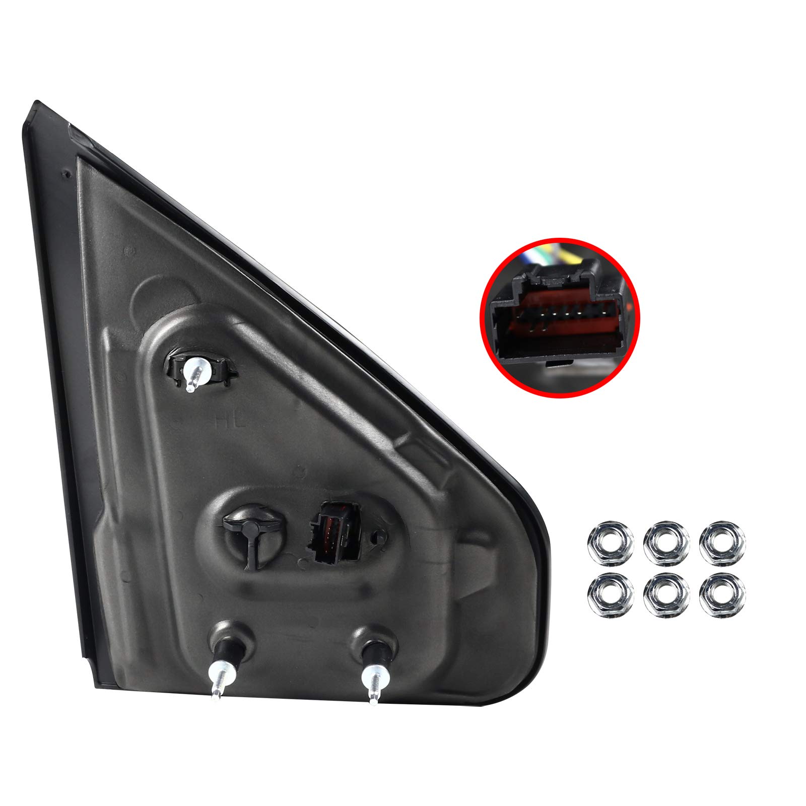 2007-2014 Ford F150 Power Heated Chrome Telescoping Tow Mirrors with Smoked LED Turn Signals - Perfect for Towing, Off-Roading & Night Driving