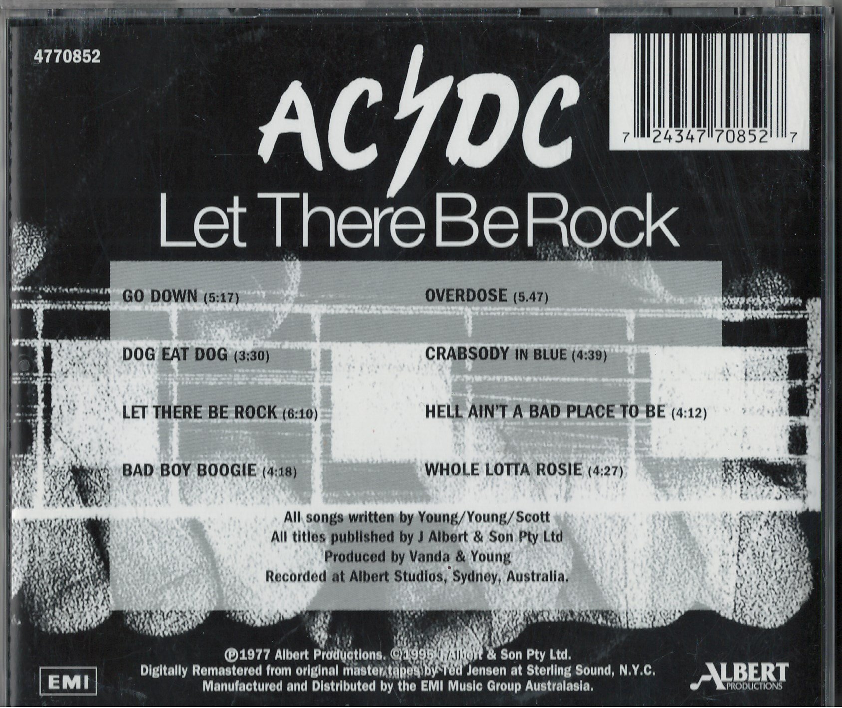 Let There Be Rock (Australian Edition) - AC/DC Classic Rock Album - Perfect for Vinyl Collectors & Rock Music Fans