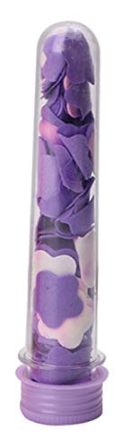 Portable Foaming Soap Flower - 1PC Travel Body Wash & Hand Wash Paper Soap (Purple) | Ideal for Camping, Gym & Outdoor Activities