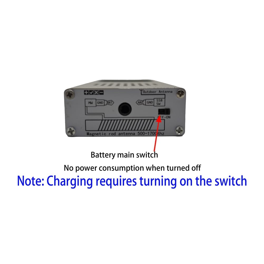 ATS120Pro SI4732 FM/SSB/SDR/AM/LSB Full Band 2000mAh CNC Aluminum Multi-Function Digital Radio - Perfect for Ham Radio, Emergency Communication & Outdoor Adventures