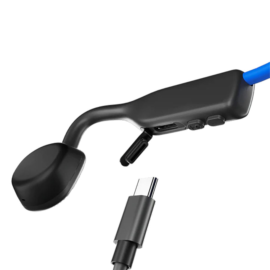 OpenMove Wireless Bone Conduction Headphones - Bluetooth 5.0, IP55 Waterproof, 6H Playtime - Perfect for Running, Cycling & Outdoor Sports