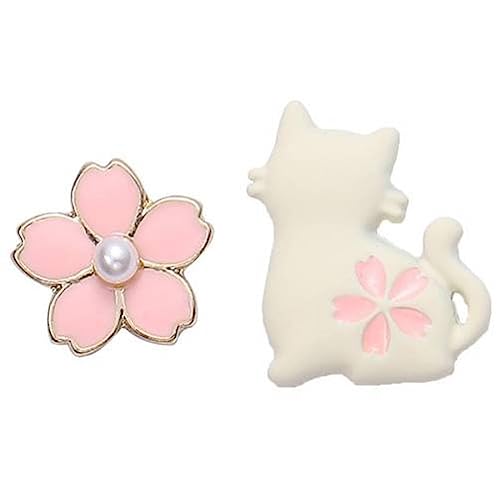 Cat White & Cherry Blossom 2