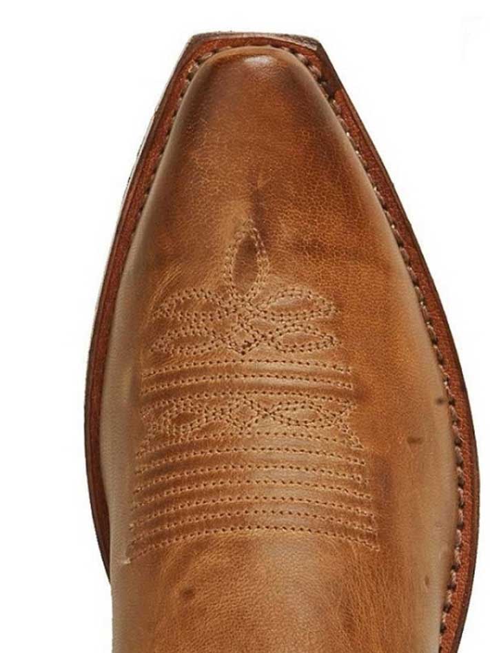 Old West LF1529 Women's Size 12 Fashion Snip Toe Cowgirl Boots in Tan - Perfect for Western Rodeo, Country Dancing & Casual Outfits